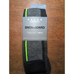 Falke SB2 Snowboard Ergonomic Germany Merino Wool Blend Mens Socks US Sz 9-10‎